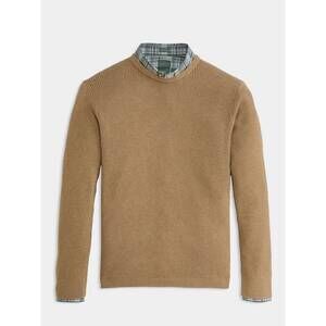 NEW GENTEAL men's rhodes crewneck tee in tan